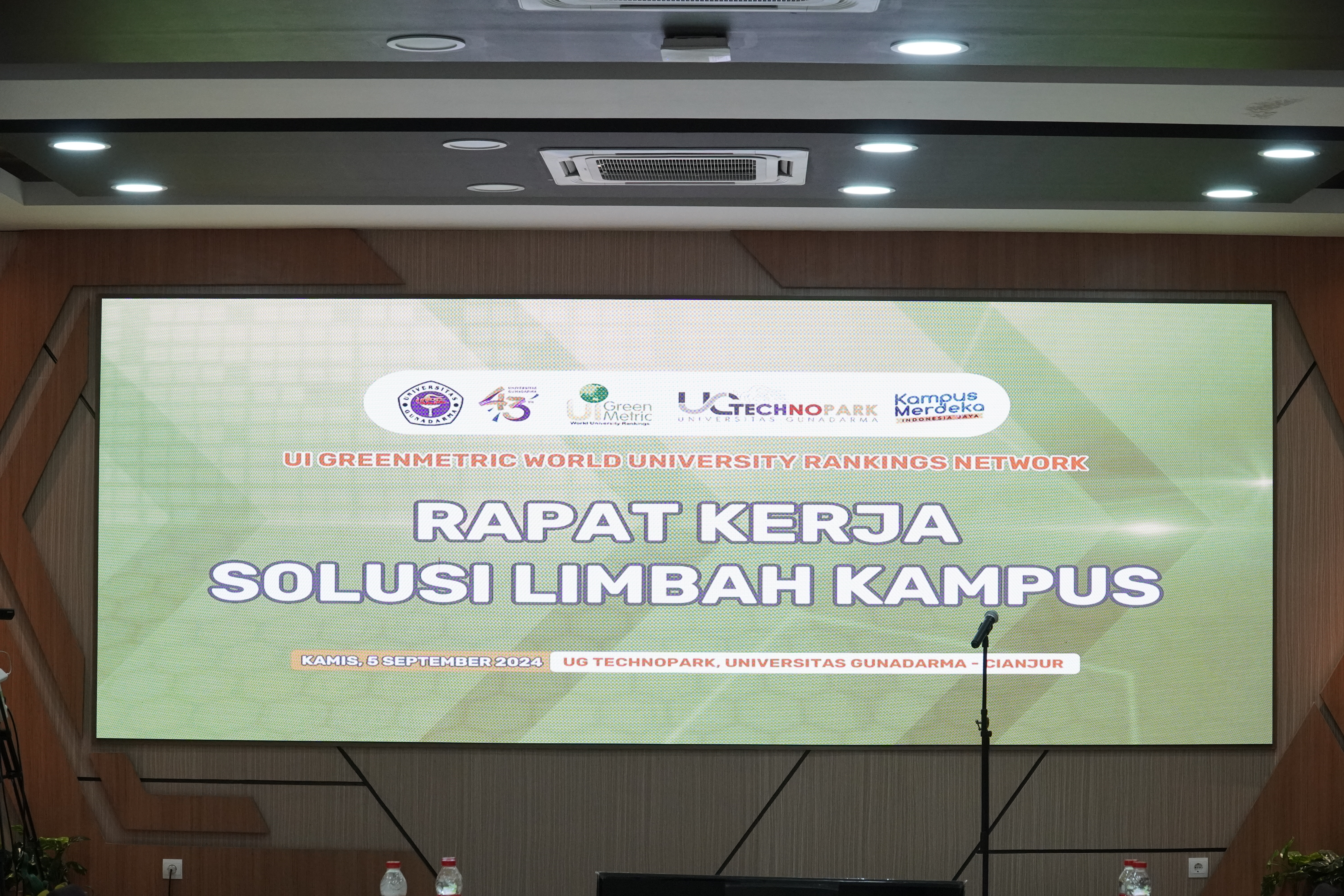 UIGMWURN Indonesia's SOLIKAM Team: Enhancing Campus Waste Solutions at the 2024 Strategic Meeting at TechnoPark, Universitas Gunadarma, Cianjur