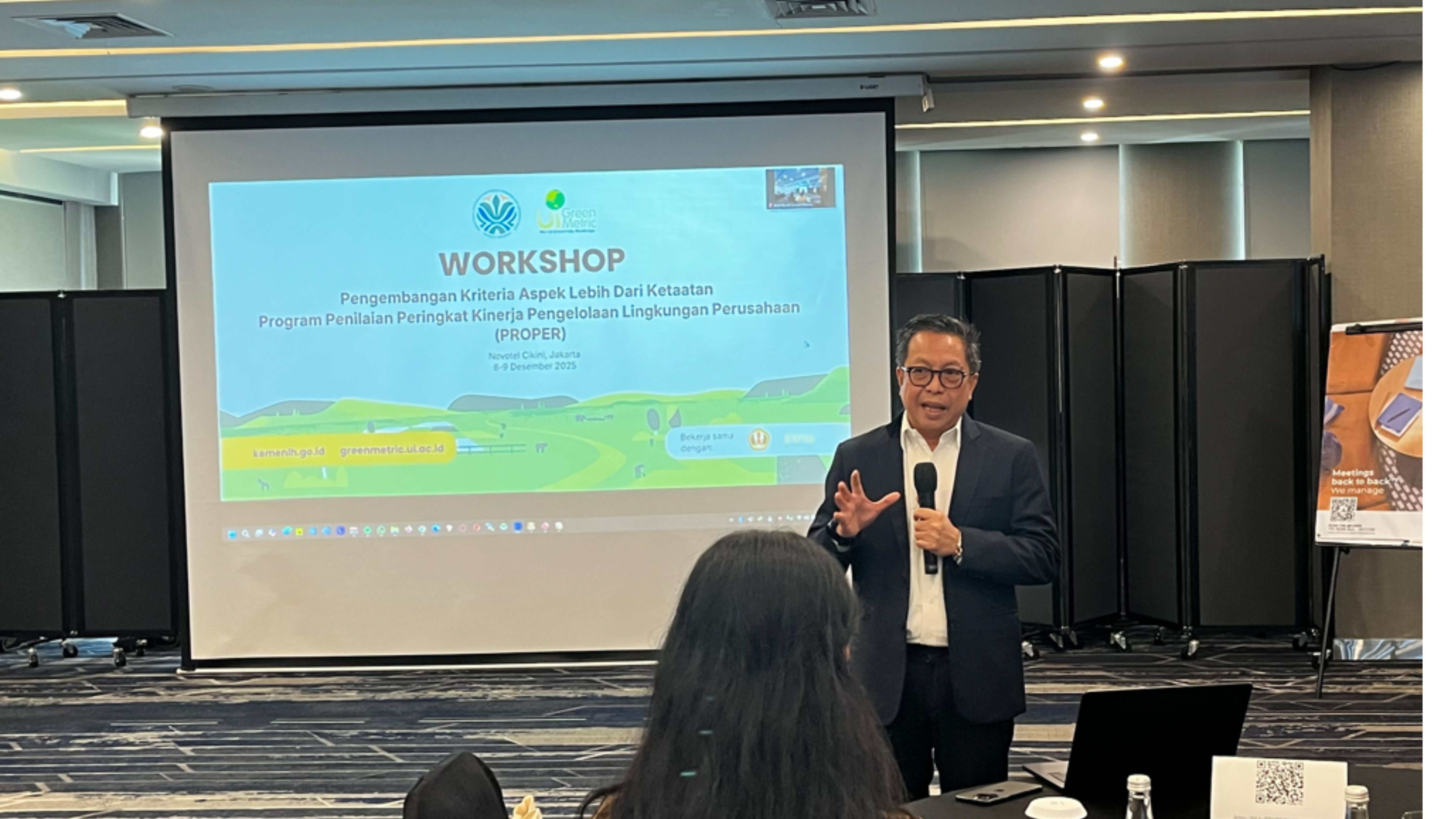 UI GreenMetric dan BPLH Gelar Workshop Pengembangan Kriteria Aspek Lebih dari Ketaatan Program Penilaian Peringkat Kinerja Pengelolaan Lingkungan Perusahaan (PROPER)