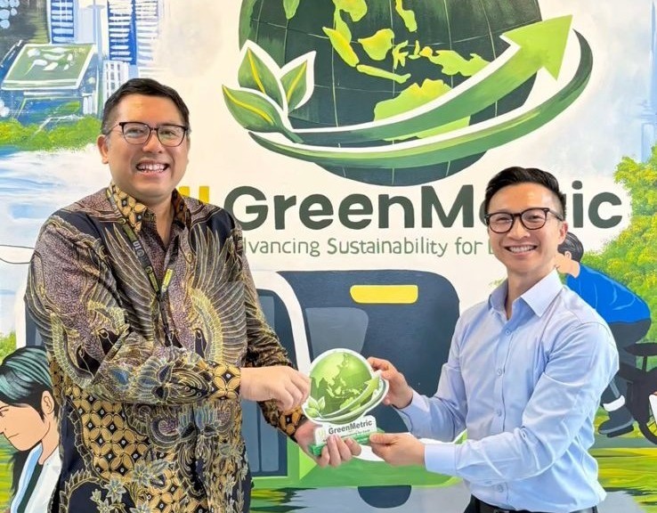 A Visit From The Hong Kong University Of Science And Technology To UI GreenMetric Marks A Pivotal Moment In Sustainability Collaboration.