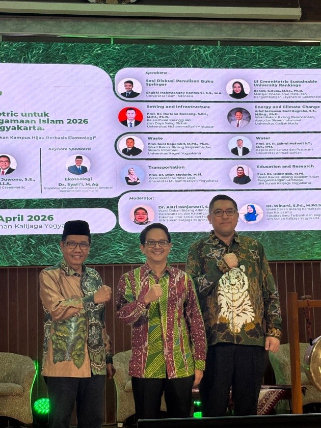 UI GreenMetric and UIN Sunan Kalijaga Strengthen Ecotheology for Sustainable Campuses, Inviting Universities to Participate in the 2026 Sustainable University Rankings
