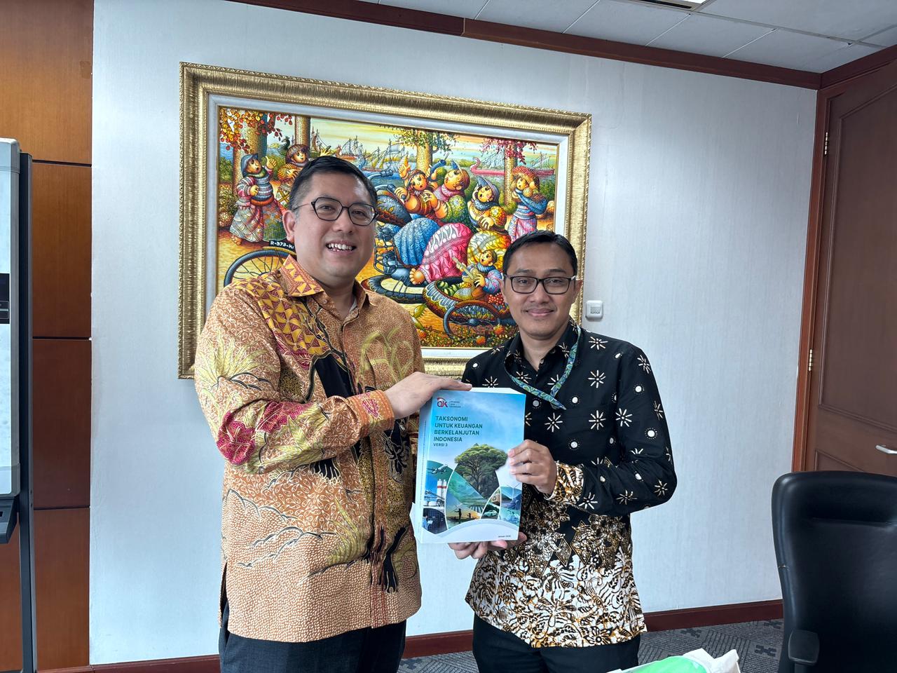 UI GreenMetric Visit Financial Services Authority (OJK) of The Republic of Indonesia to Discuss ESG Metrics