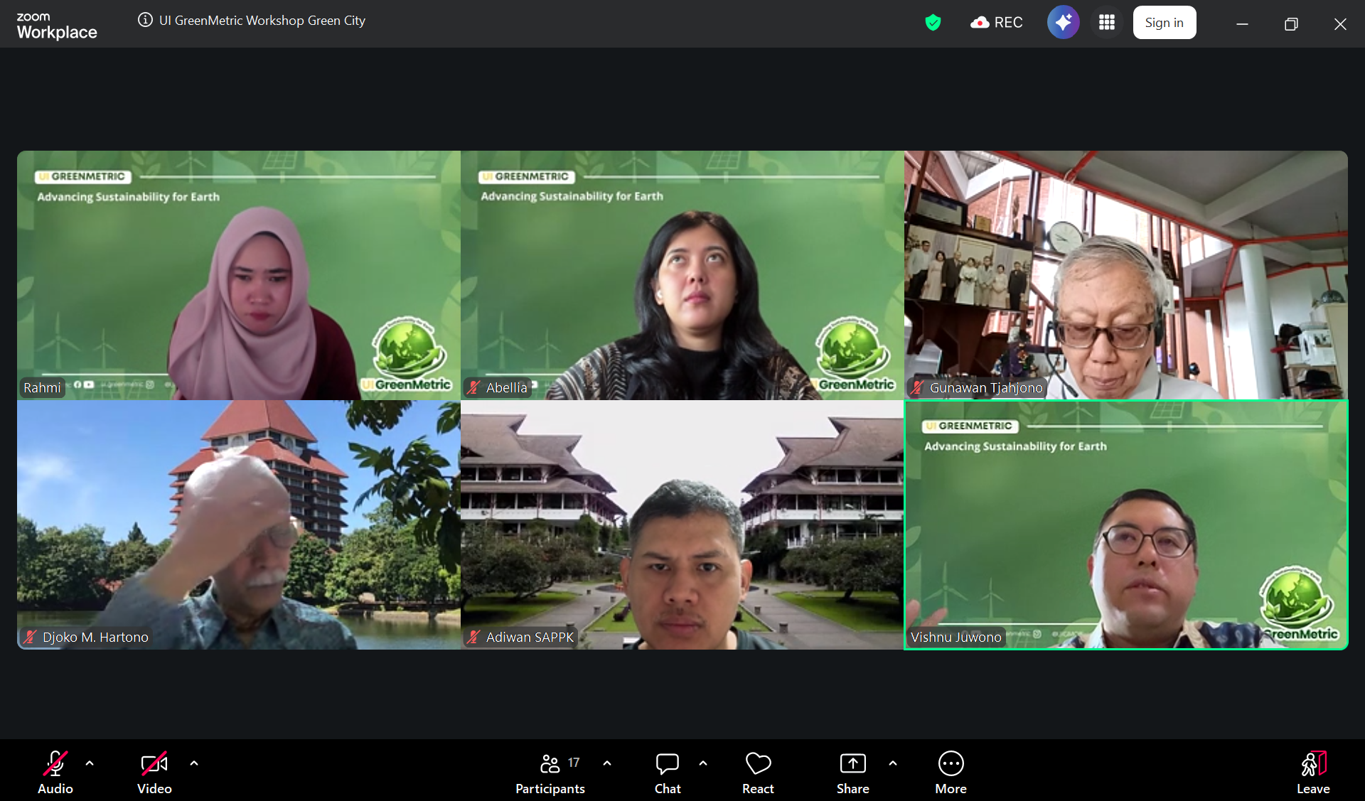 UI GreenMetric Workshop on Sustainable City Rankings Methodology Shapes the Future of Urban Measurement