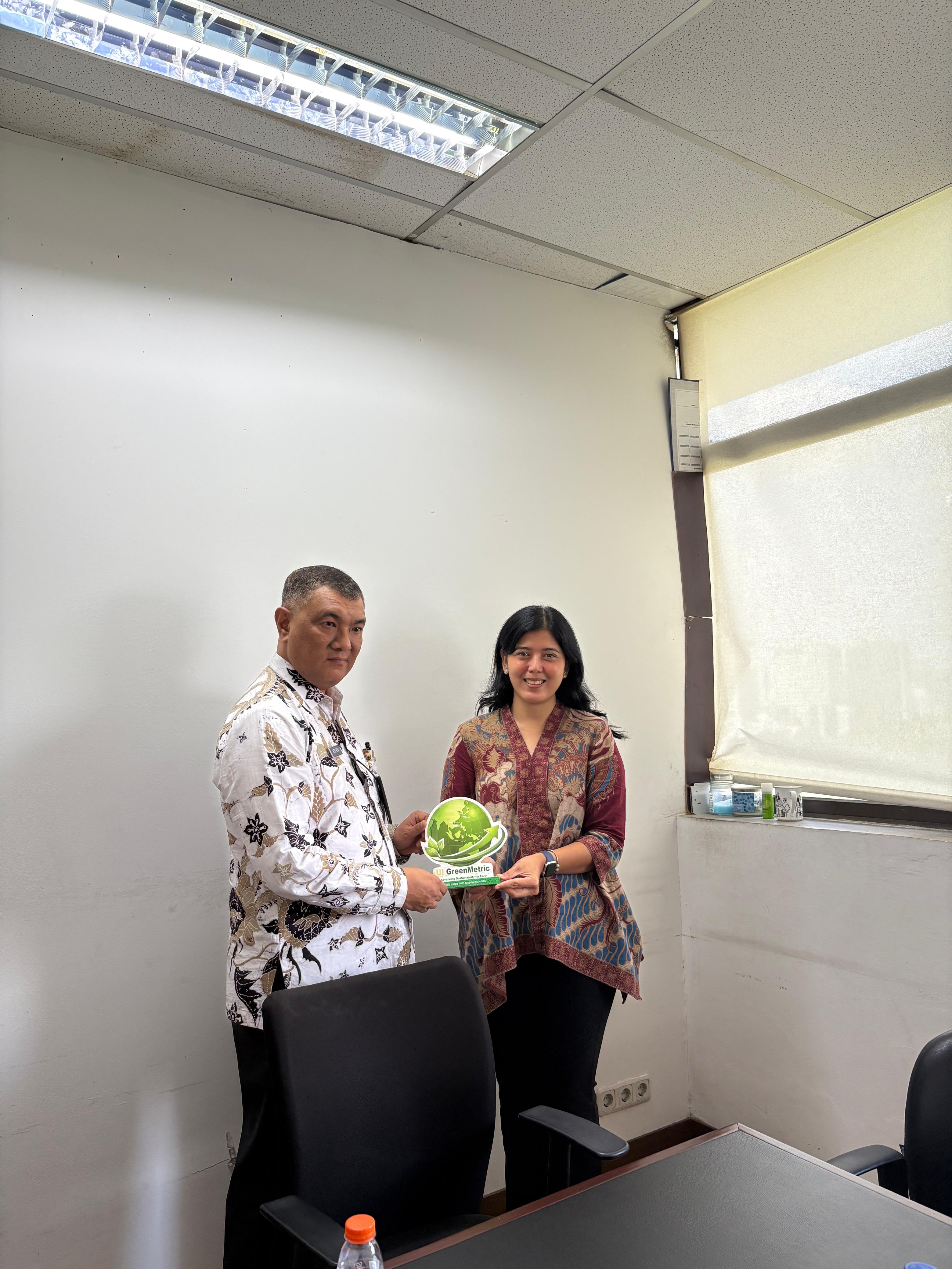 UI GreenMetric Visits the Ministry of Home Affairs to Discuss Sustainable City Rankings Development