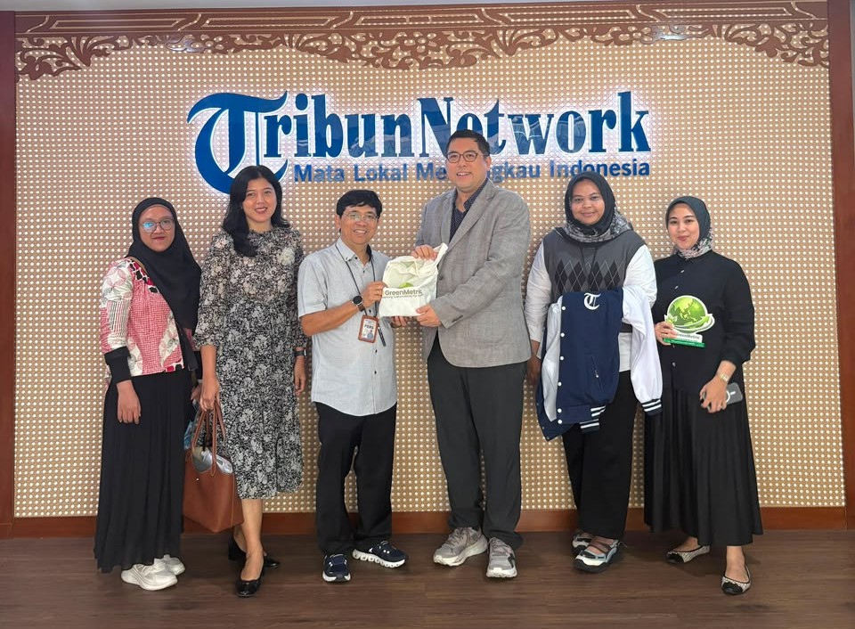 UI GreenMetric Visits Tribun Network to Amplify Sustainability Across Local Media