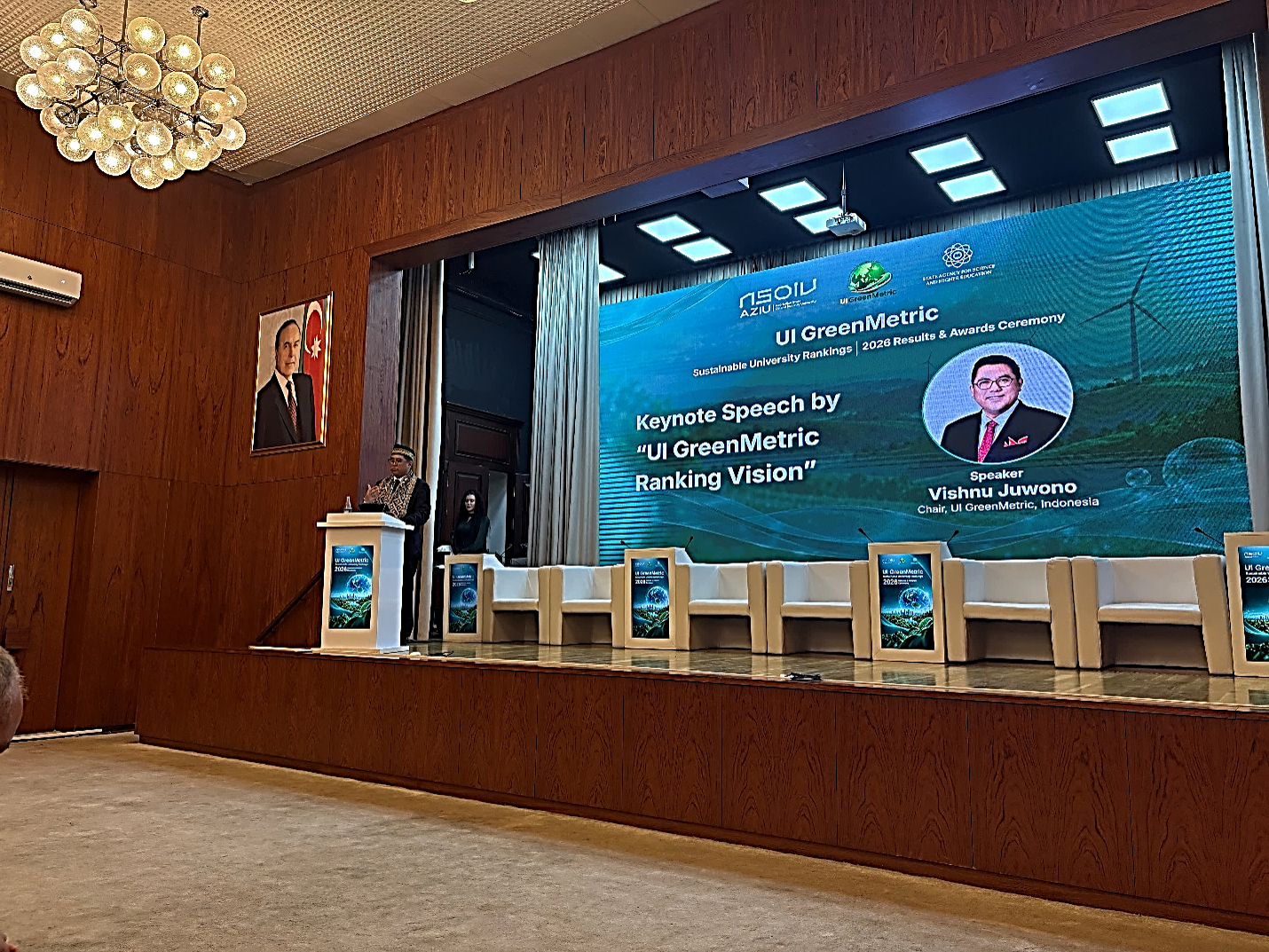 From Baku, UI GreenMetric Announces the 2026 Sustainable University Rankings: 2,016 Universities from More Than 100 Countries Take Part
